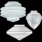 Art Deco Style Glass Lamp Shades