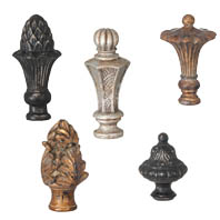 Big and Bold! Classic Style Decorative Finials