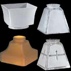 Mission Style Glass Lamp Shades