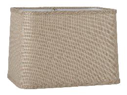 Driftwood Burlap Round Corner Rectangle Lampshade<b><font color=red> ON SALE!</font></b>
