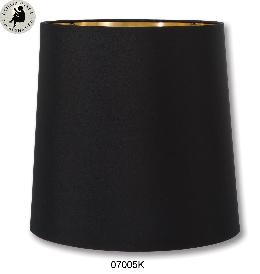 Black Color Tapered Deep Drum Lamp Shades