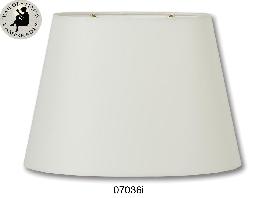 Ivory Oval Hardback Lamp Shades<b><font color=red> ON SALE!</font></b>