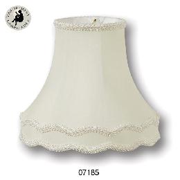Eggshell Color, Deluxe Gallery Bell Lamp Shades