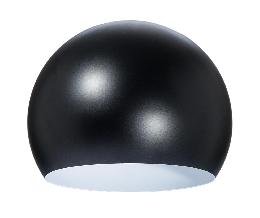 8" Dia. Satin Black Eyeball Lamp Shade - Steel 