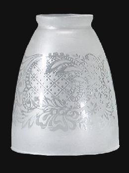 Satin Etched Fixture Shade