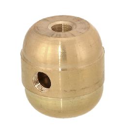 1 9/16" Ht., Brass Cluster Body with 1/4F Bottom Hole