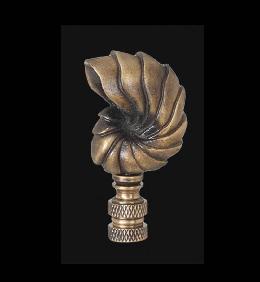 Nautilus Seashell Lamp Finial