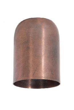 2.46" Tall Unfinished Steel Lamp Socket Cup, 1/8IP