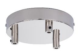 3-Port Canopy Kit with Nickel Plated Finish