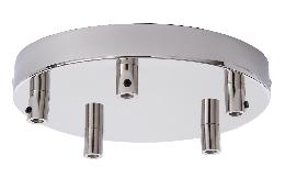 5-Port Canopy Kit with Nickel Plated Finish