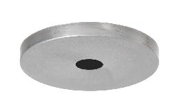 5-1/4" Dia. Unfinished Steel Canopy for Screw Collar Loop