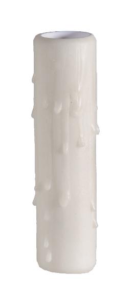 Ivory PolyBeesWax Candelabra Size Cover