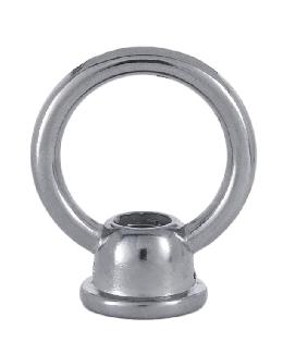 1 3/4" ht. Zinc Colonial Loop w/Nickel Plated Finish