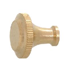 Solid Brass Knurled Key, 5/8" Long