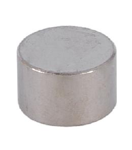 3/8 Inch Thick Flat Nickel Cap 1/8 Tap