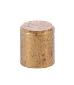 9/32 Inch Brass Height Cylinder Knob 8-32 Tap