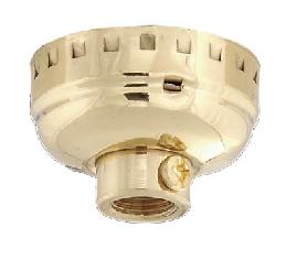 Leviton Brand Lamp Socket Caps w/Set Screw, 1/8 IP and 1/4 IP Available
