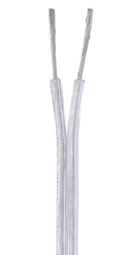 Clear Silver Color Spool Lamp Cord