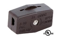 Brown Inline Rotary Switch