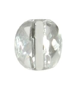 Clear Faceted Crystal Bead