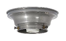 3-1/4" Fitter Wired Unfinished  Steel Flush Mount Fixture