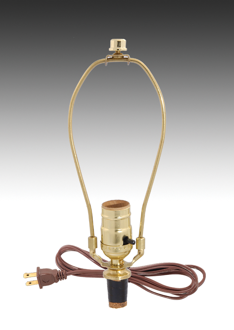 Make-A-Lamp Kit w/Harp & Finial 30355 | B&P Lamp Supply