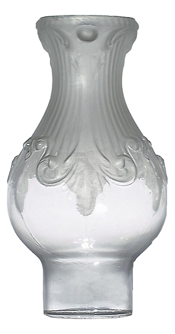 B/&P Lamp 1 1//4 Inch by 4 1//2 Inch Chimney Clear