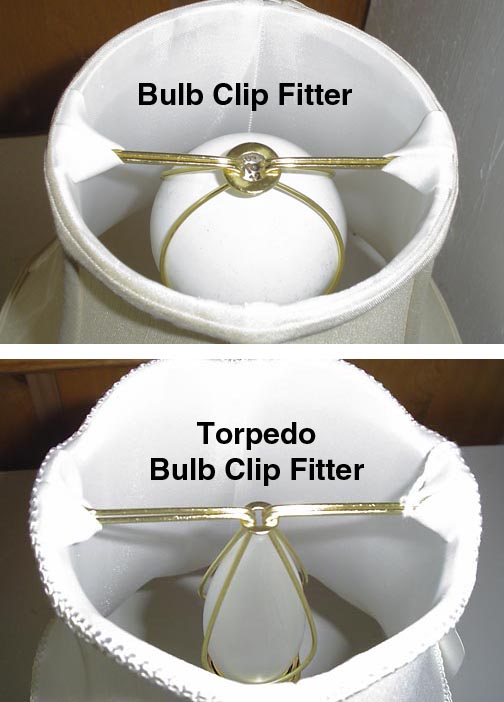 bulb fitter for lampshade