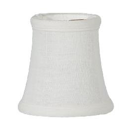 Off-White Color, Softback PETITE BELL Chandelier Shade