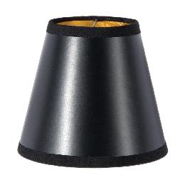 Black Matte Color Hardback, Empire Chandelier Lamp Shade