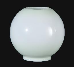 8" Opal Glass Ball Shade, Celadon Tint