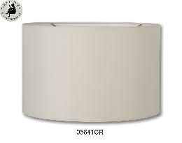 Cream Microfiber Chiffon Drum Lampshade<b><font color=red> ON SALE!</font></b>