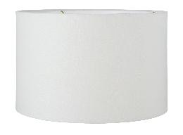 Off White Linen Drum Lampshade