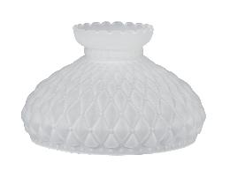 10" Satin Crystal Diamond Quilted Shade