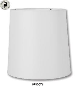 White Color Tapered Deep Drum Lamp Shades