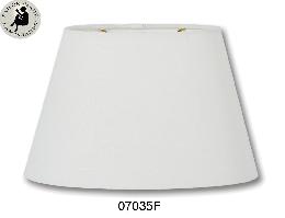 Off White Oval Hardback Lamp Shades