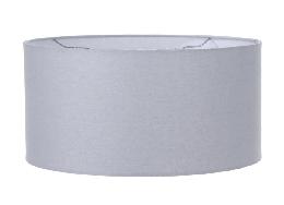 Grey Linen Mid-Century Shallow Drum Hardback Shade<br><b><font color=red> ON SALE!</font></b>
