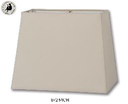Cream Tapered Retro Rectangle Hardback Lampshades<br><b><font color=red>ON SALE!</font></b>