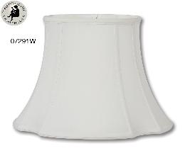 Off White French Oval-Tissue Shantung