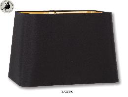 Black Color Round Corner Rectangle Hardback Shades