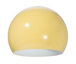 8" Dia., Harvest Gold Color Eyeball Lamp Shade - Steel 