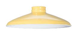 10" Dia., Harvest Gold Color Metal Light Shade, 2-1/4 inch fitter