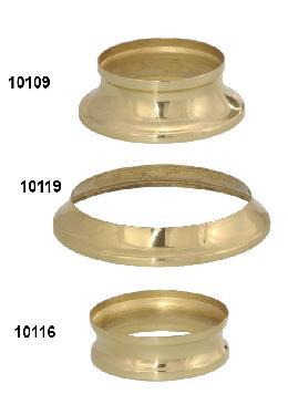 Brass Connectors for Lamp Bases & Fonts