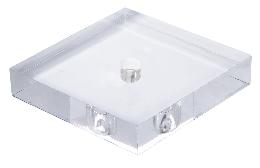 Clear, Square Acrylic Lamp Breaks