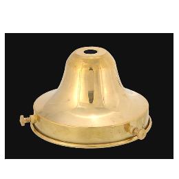 Brass Fixture Lamp Shade Holder Bell #SHH62 NEW 3 1/4" Fitter Polished & Lacq 