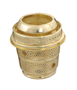 Solid Brass Cut-out Burner For Aladdin Brand Lamps