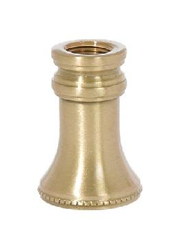 1-1/4" Tall Satin Brass Spindle, 1/8F