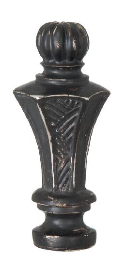 Regent Style Large Lamp Finial, Bronze
