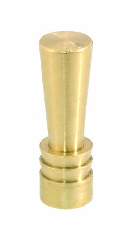 1 7/16" ht., Deco Style Finial, Tap 1/4-27F