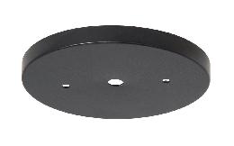 5-1/4" Diameter Satin Black Finish Steel Canopy, 1/8 IP